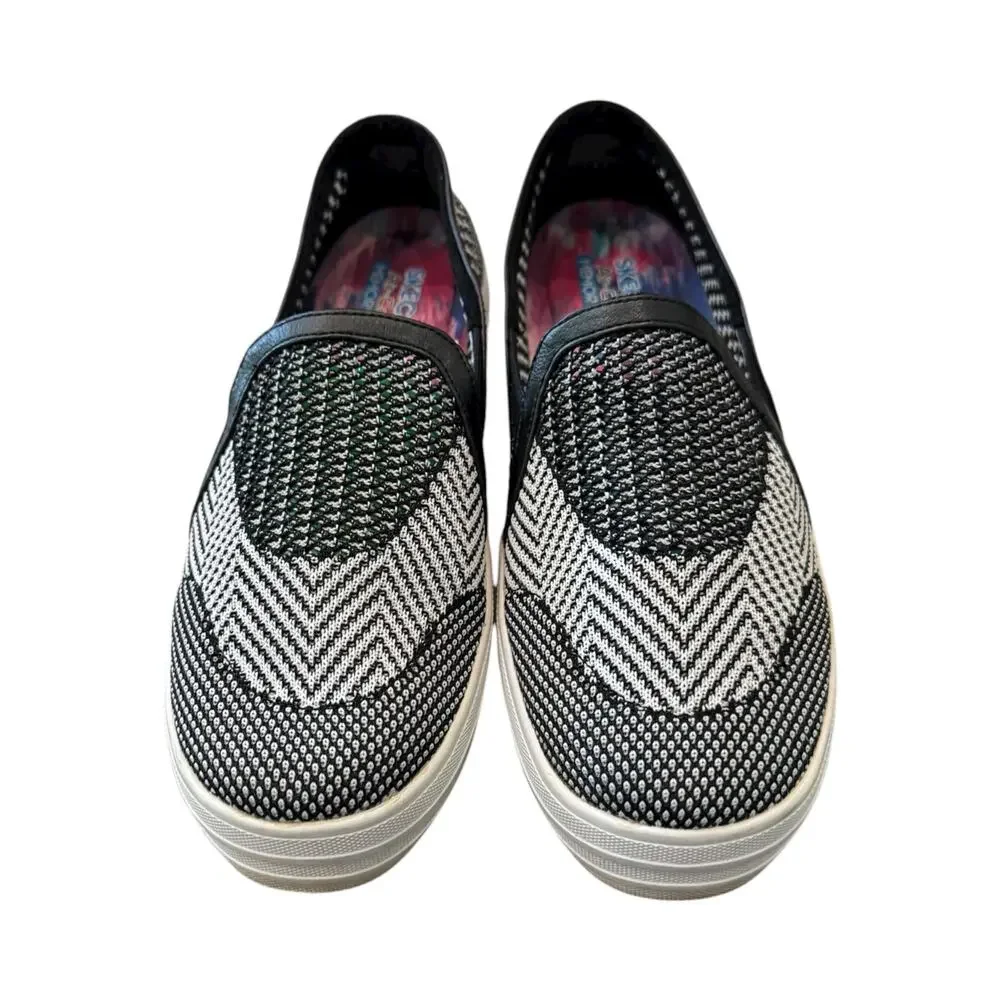 Skechers Double Up Rise Up Platform Slip-On Sneakers EU 38 US 8